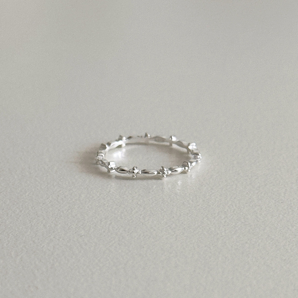 Delicate Cross Stacking Ring