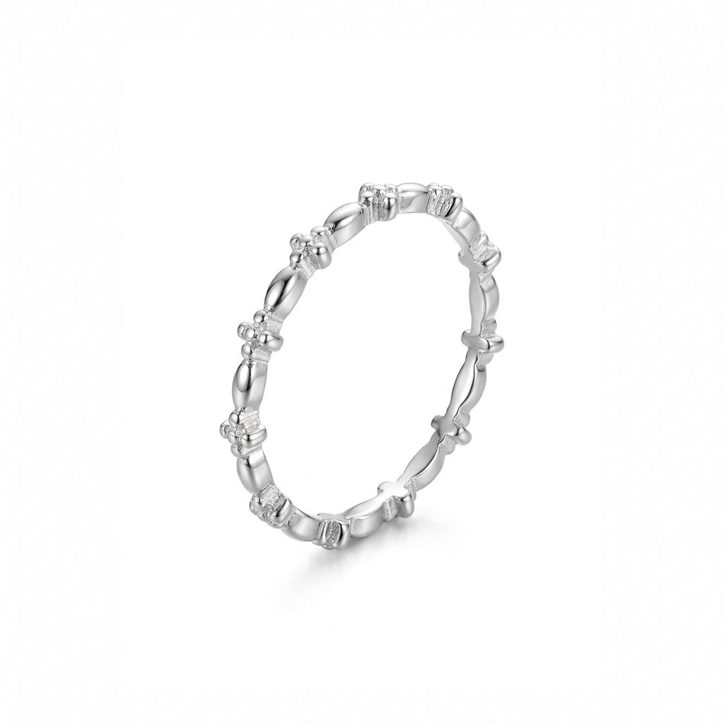 Delicate Cross Stacking Ring