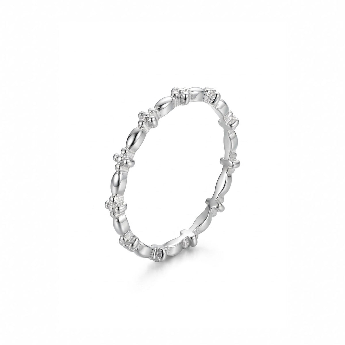 Delicate Cross Stacking Ring