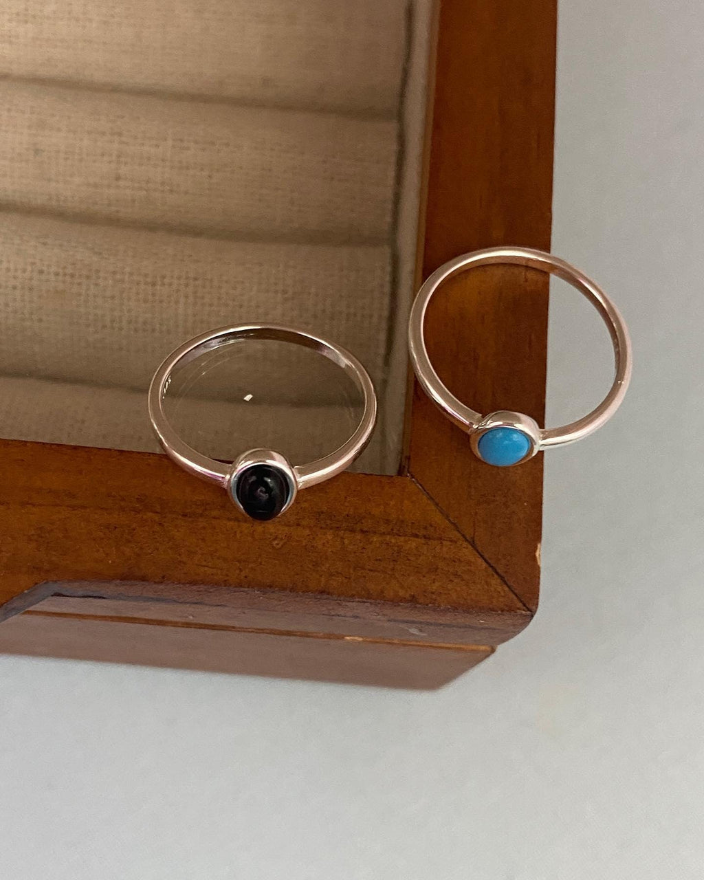 Oval Gemstone Ring