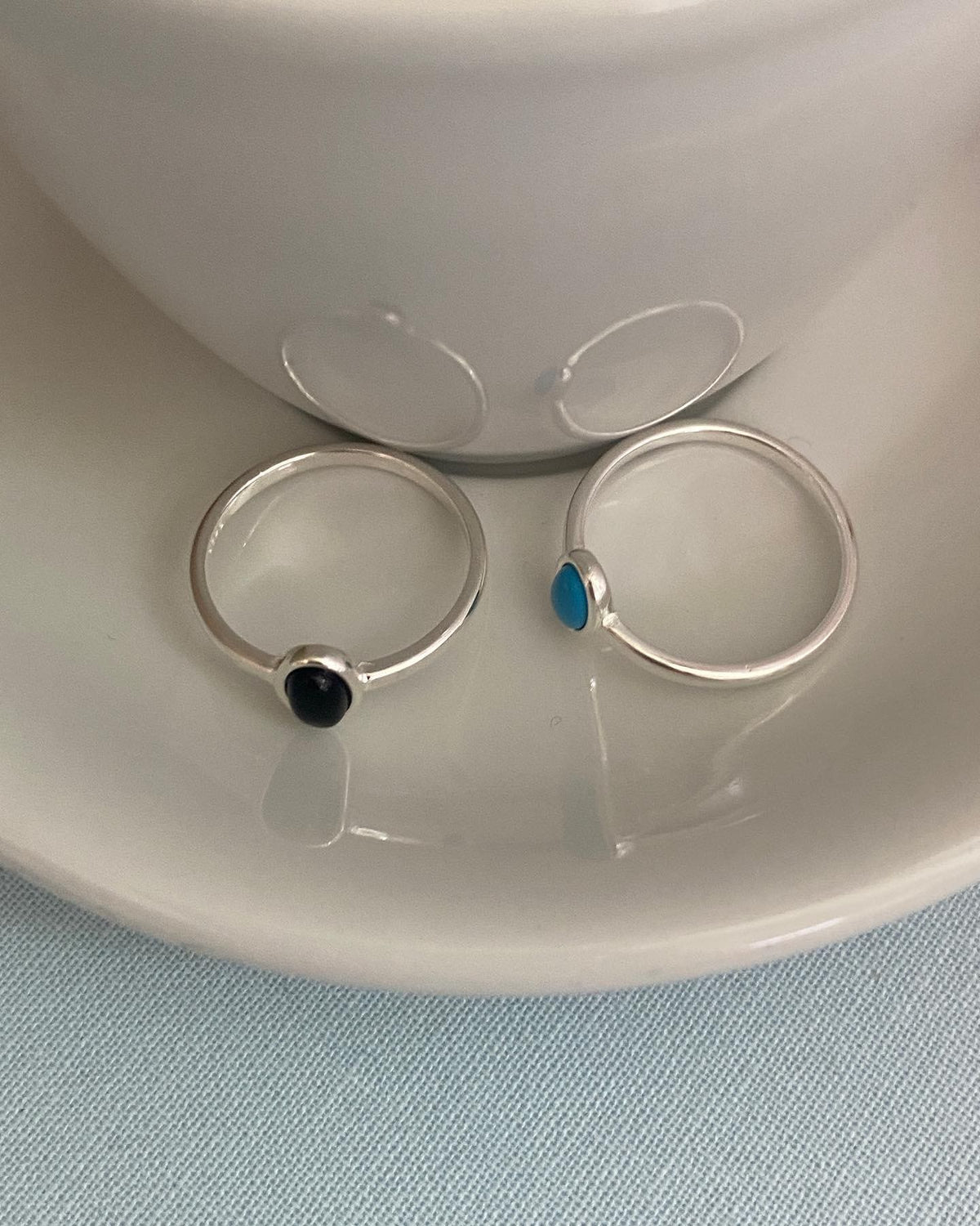 Oval Gemstone Ring