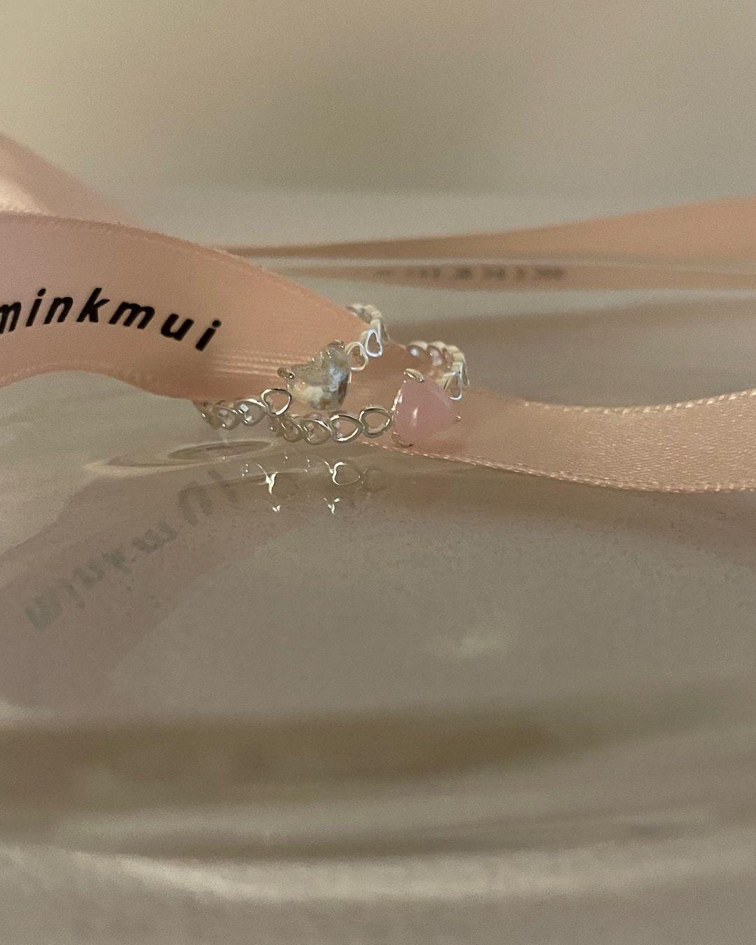 Aurora Heart Gemstone Ring
