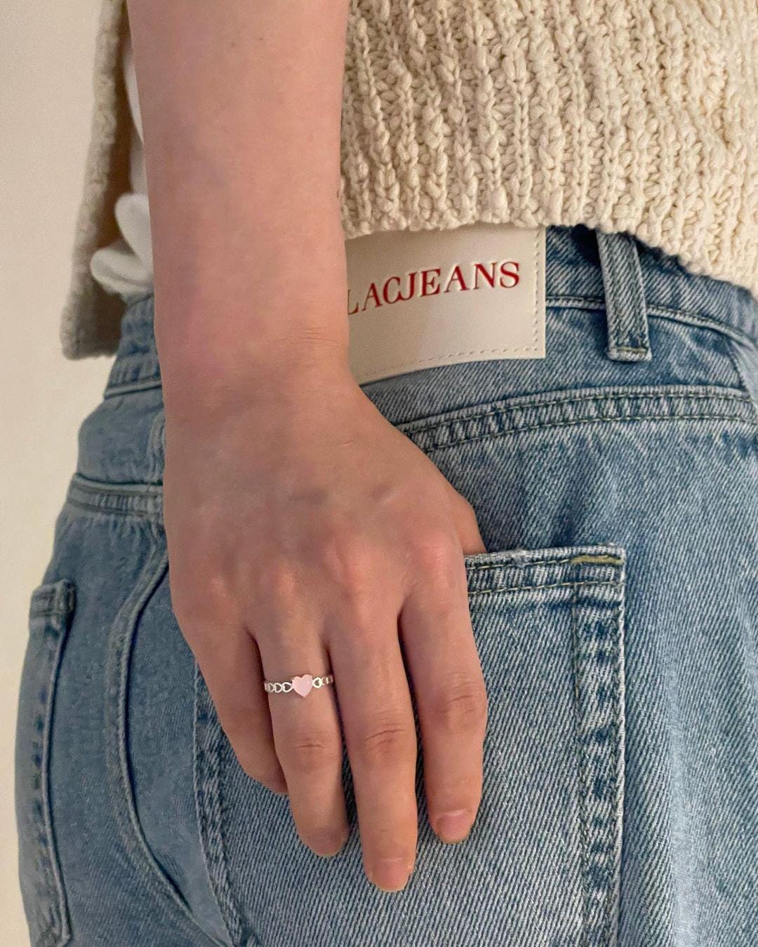 Aurora Heart Gemstone Ring