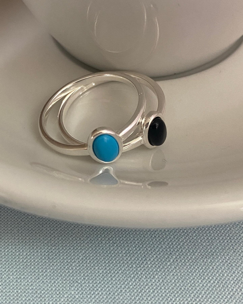 Oval Gemstone Ring
