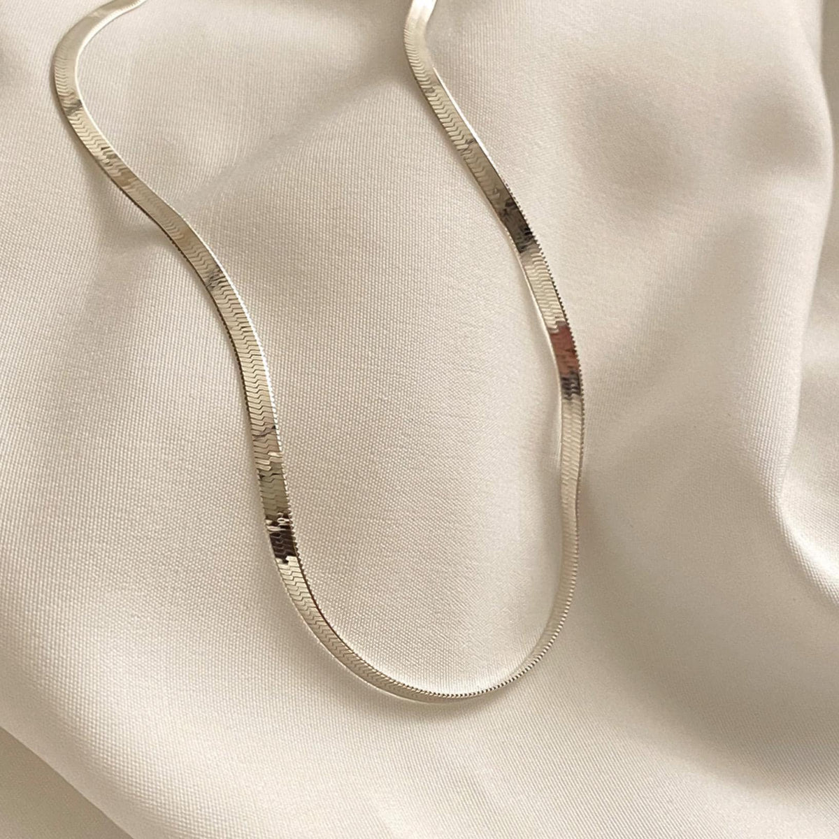 Sleek 3mm Snake Chain Necklace