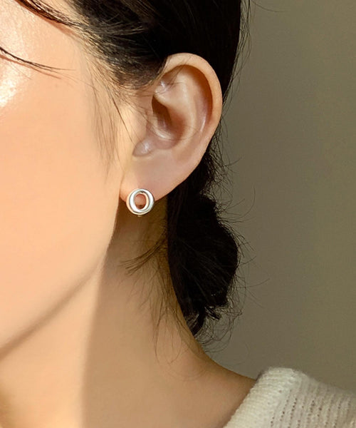 Chunky Donut Huggie Earrings