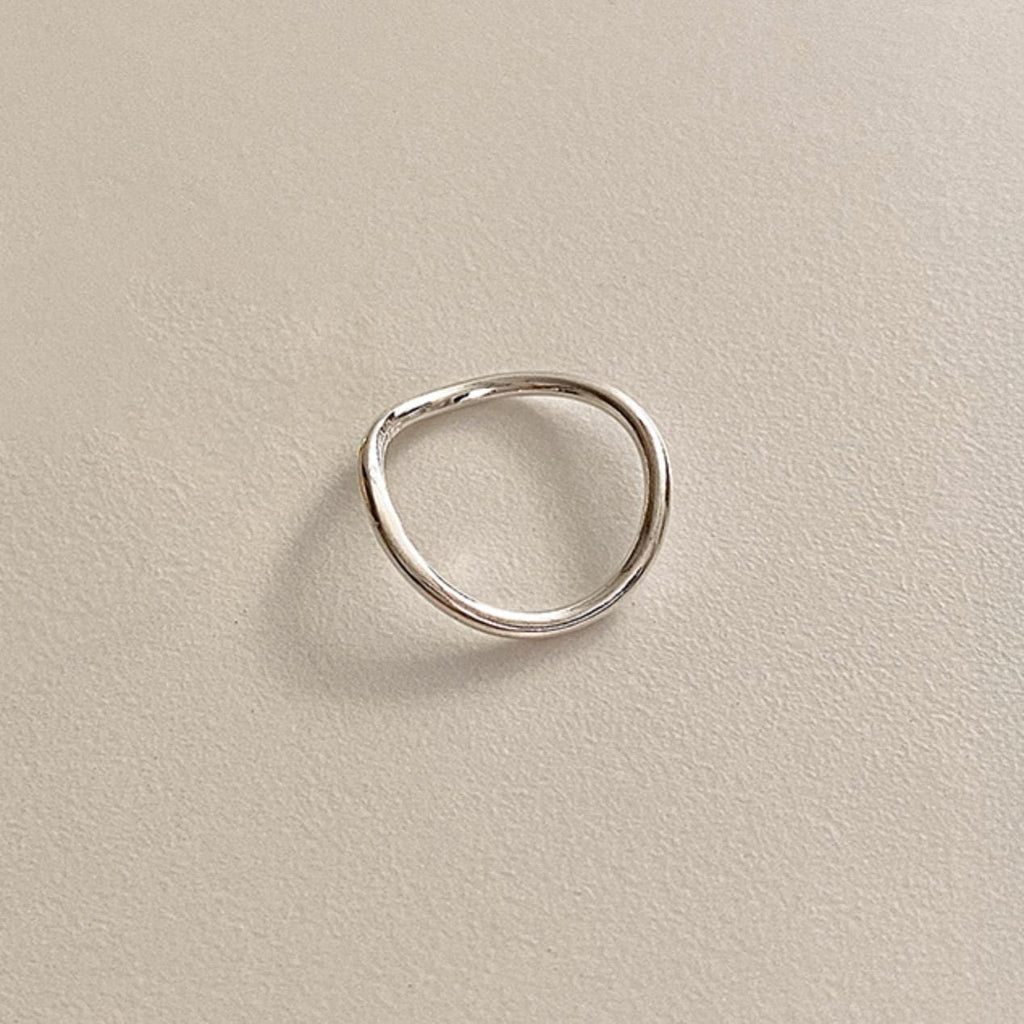 Organic Wave Stacking Ring