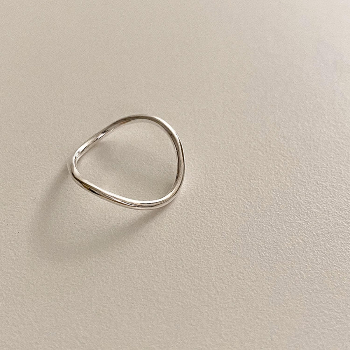 Organic Wave Stacking Ring