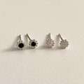 Mini Daisy CZ Stud Earrings