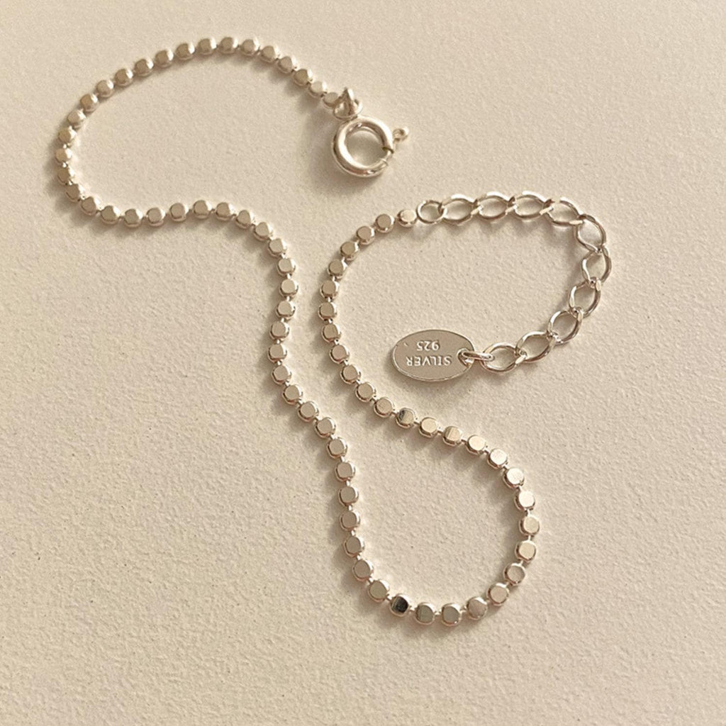 Flat Dot Chain Bracelet