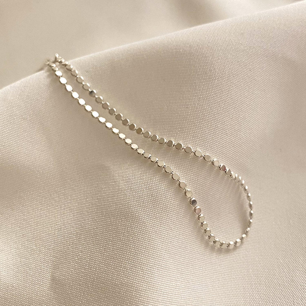 Flat Dot Chain Bracelet