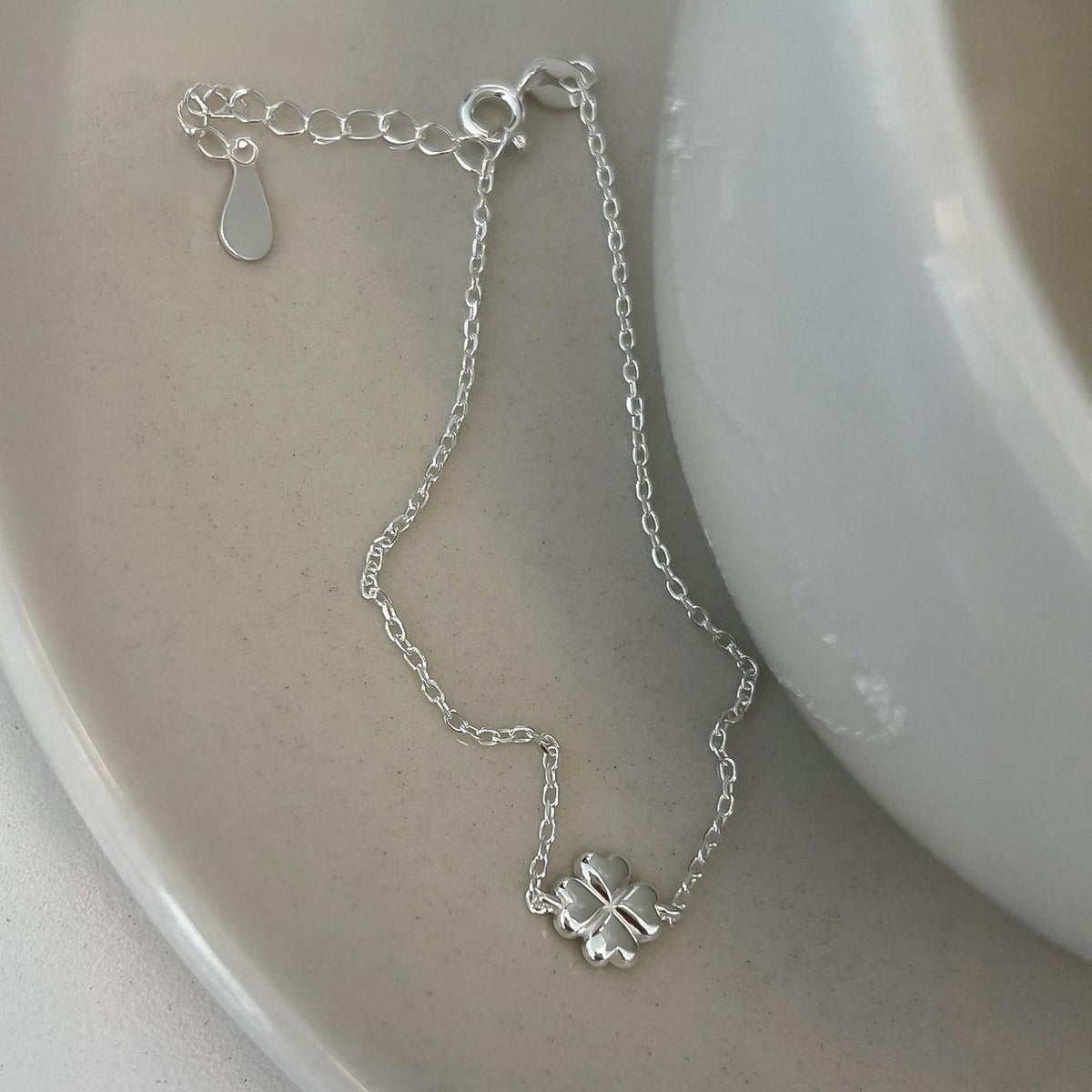 Lucky Four Leaf Clover Bracelet