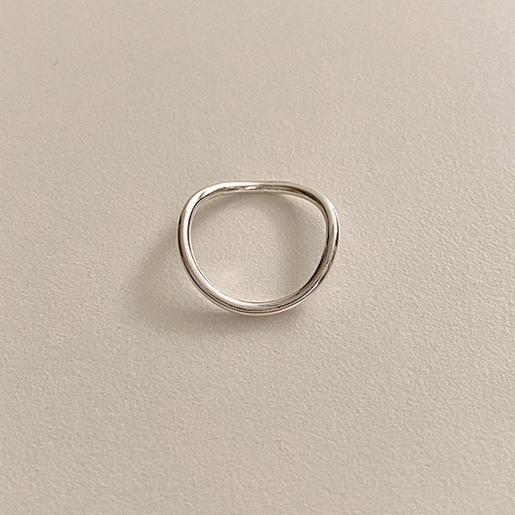 Organic Wave Stacking Ring