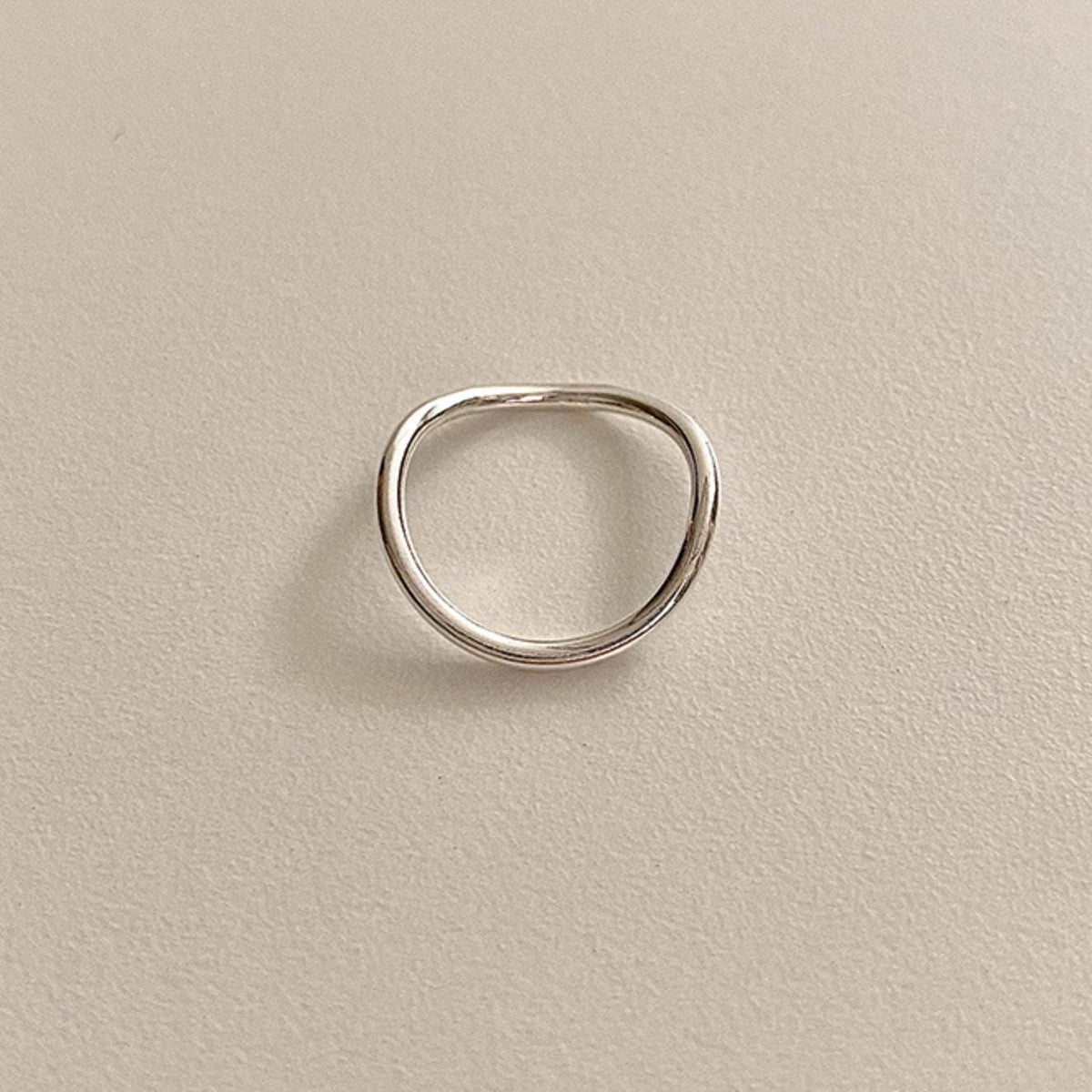Organic Wave Stacking Ring