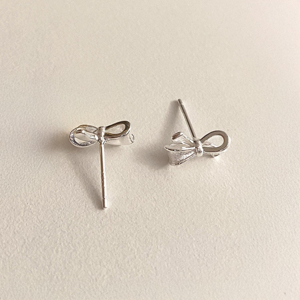 Mini Ribbon Stud Earrings
