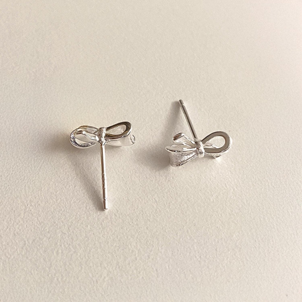Mini Ribbon Stud Earrings