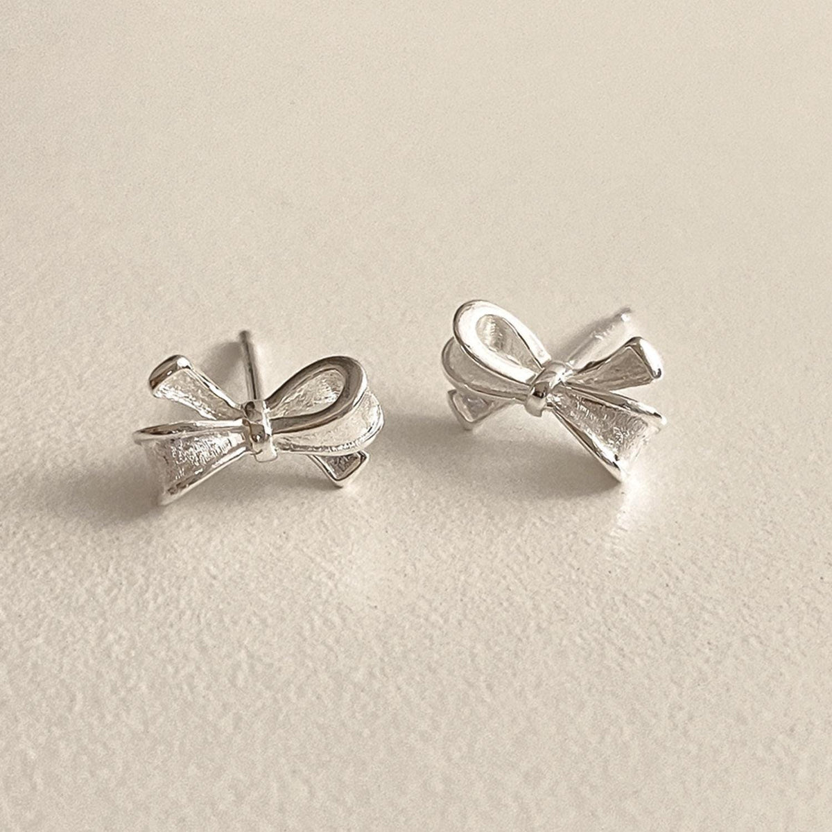 Mini Ribbon Stud Earrings
