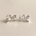 Mini Ribbon Stud Earrings