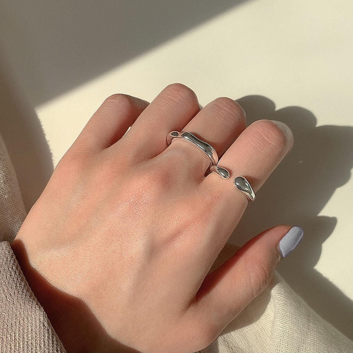 Droplet Open Ring