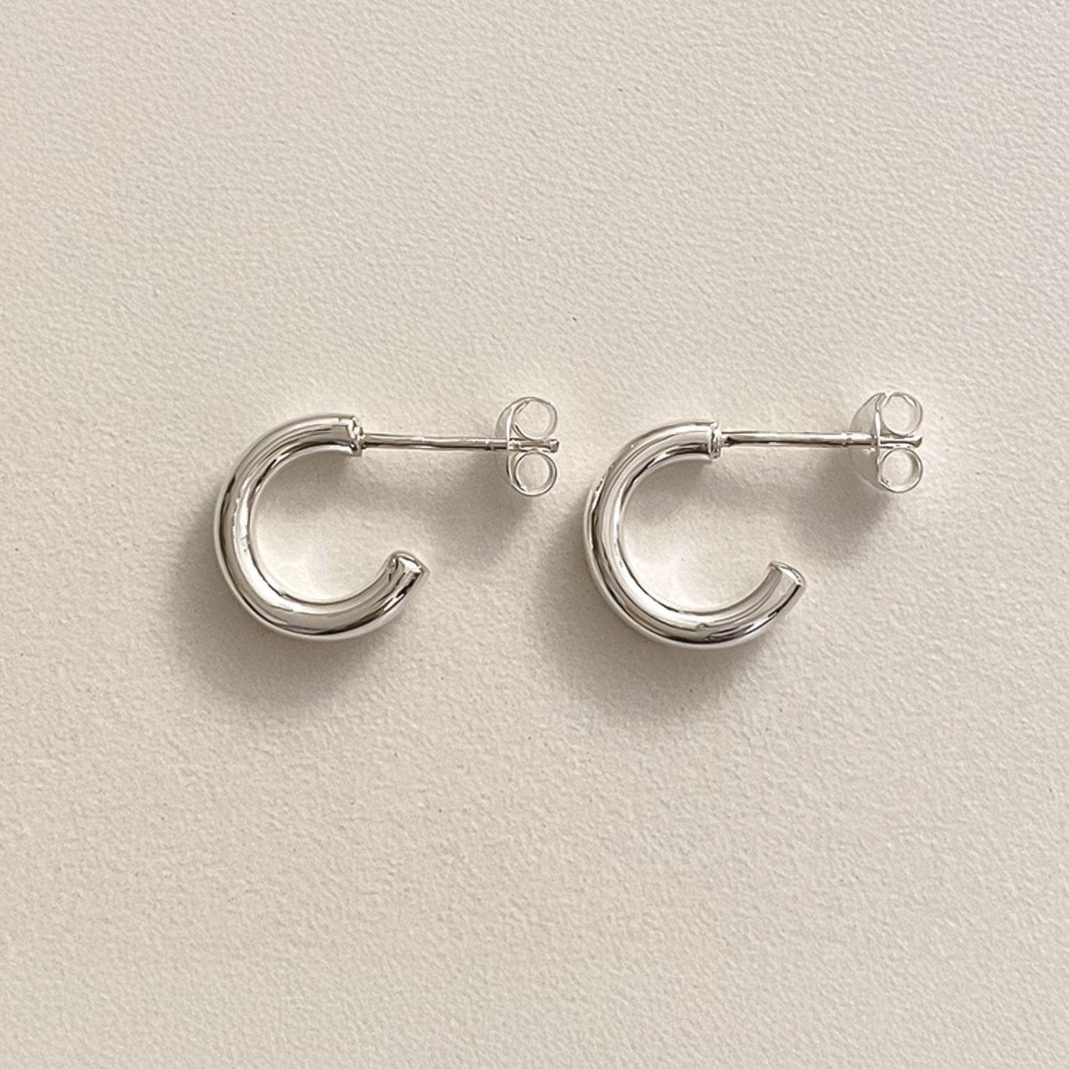 Classic Hoop Stud Earrings
