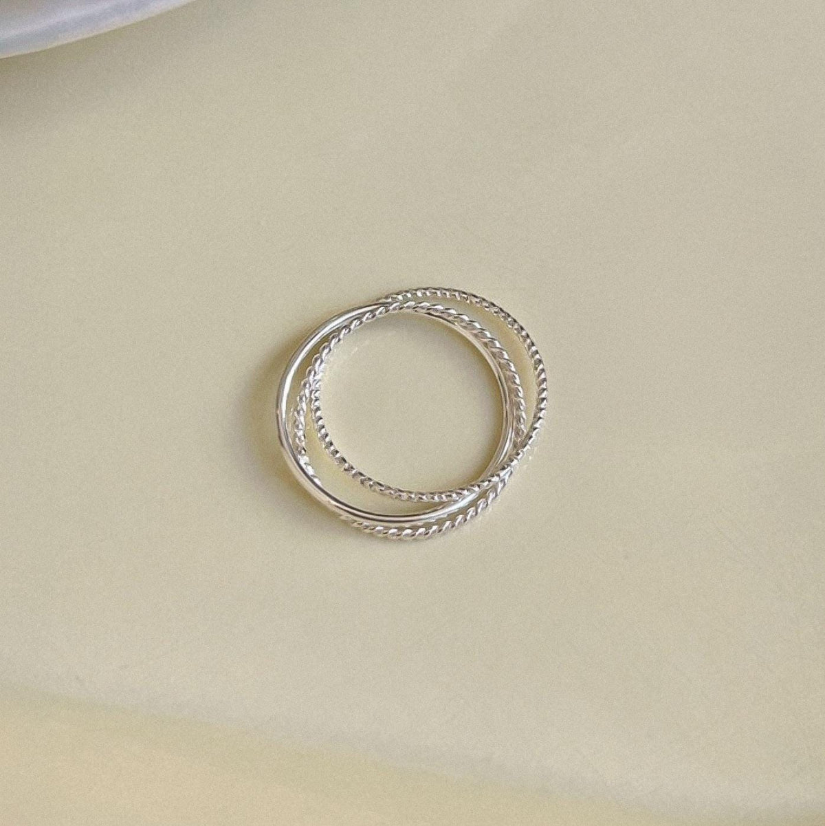 Trinity Interlocking Stacking Ring