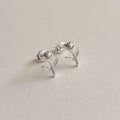 Bud Flower Stud Earrings