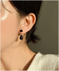 Pearl Drop Stud Earrings