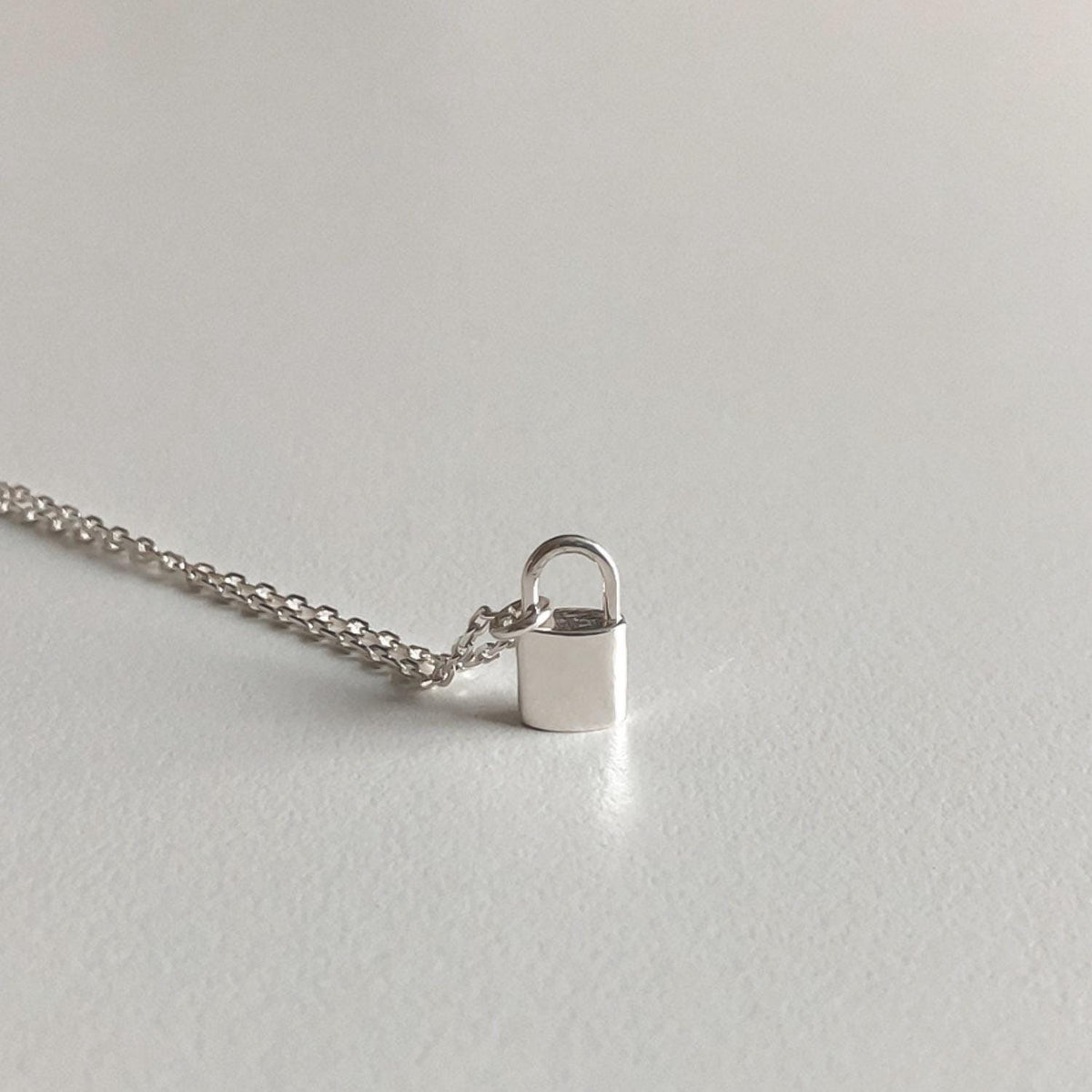 Lock Pendant Necklace