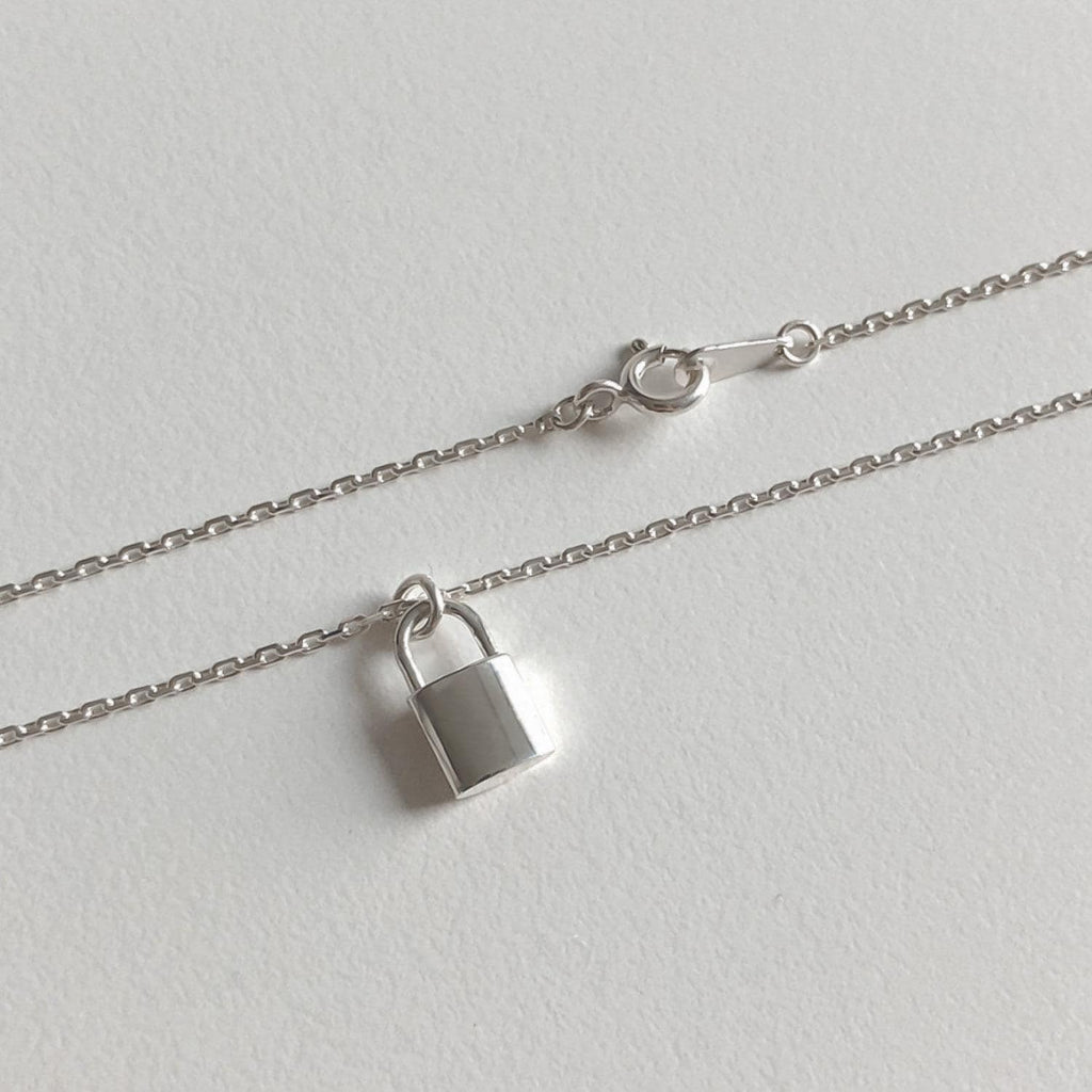 Lock Pendant Necklace