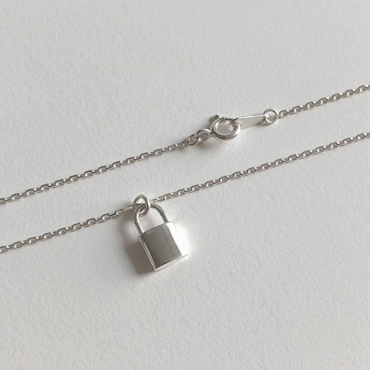 Lock Pendant Necklace