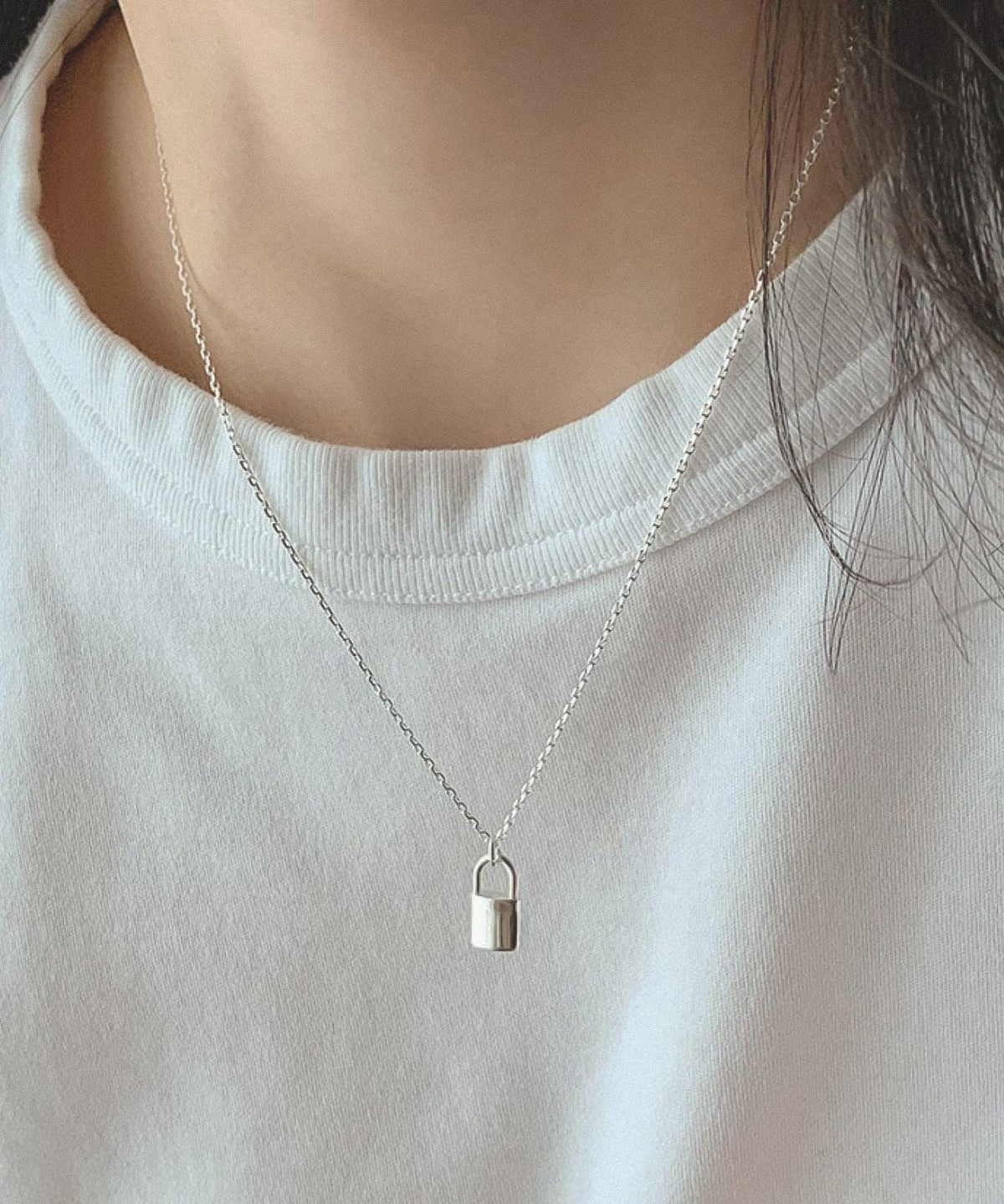 Lock Pendant Necklace