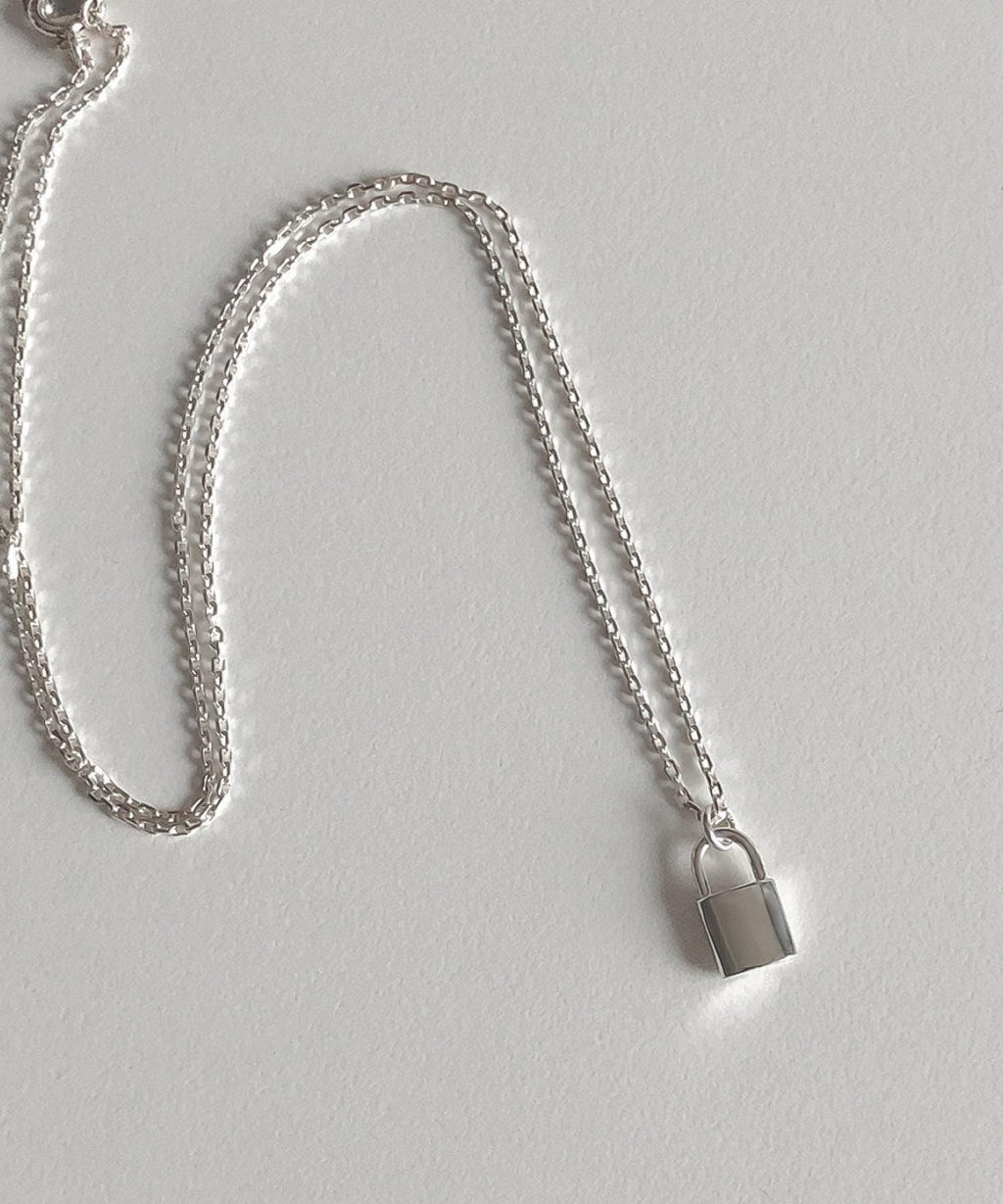 Lock Pendant Necklace