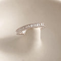 Baguette CZ Eternity Band Ring