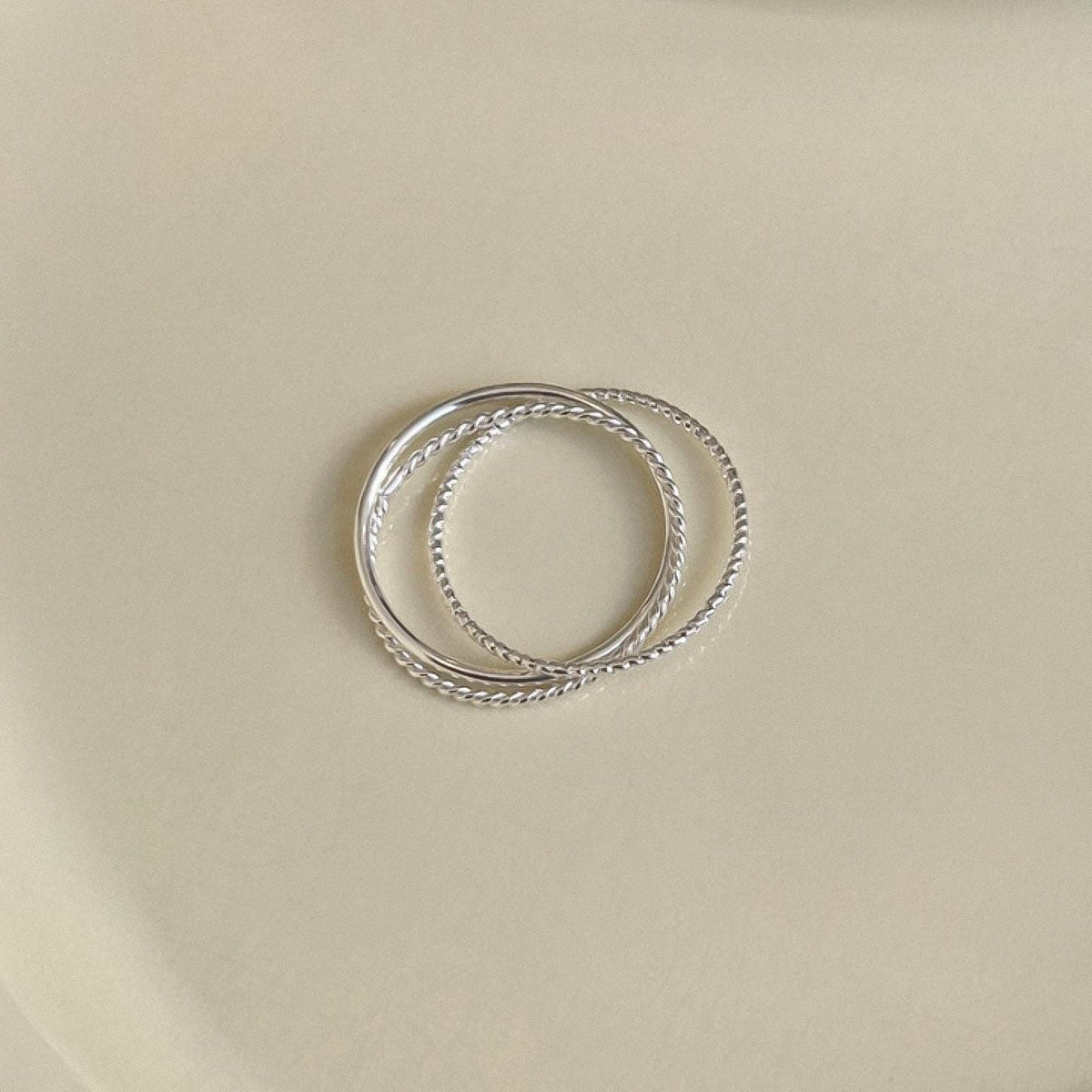 Trinity Interlocking Stacking Ring