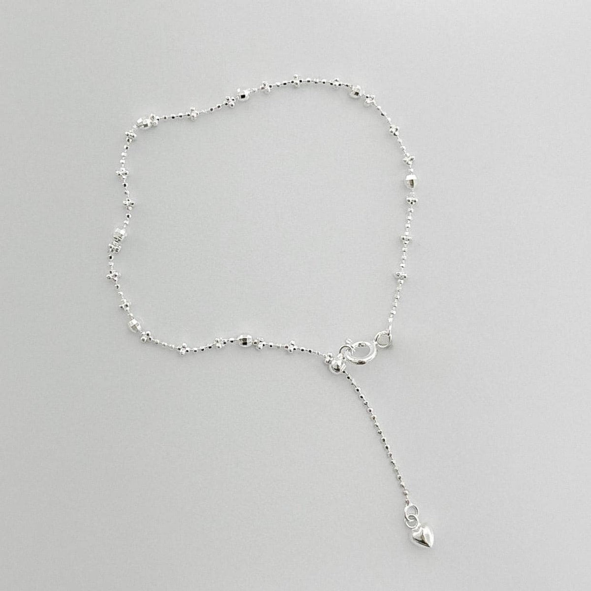 Dainty Cut Bead Bracelet