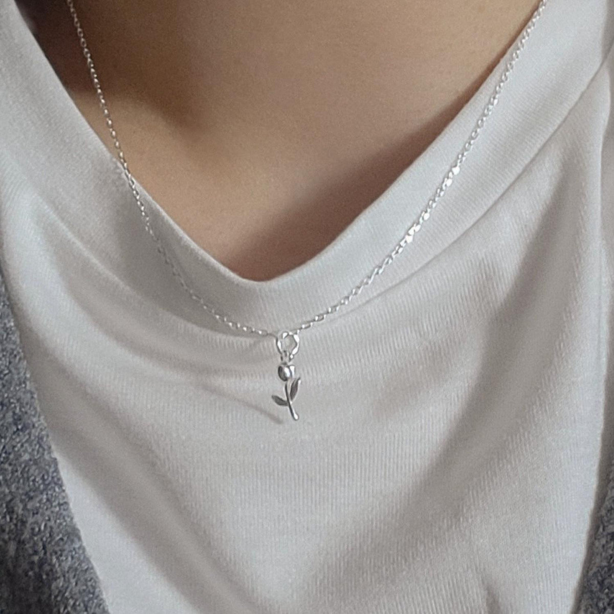 Tulip Charm Necklace
