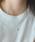 Lock Pendant Necklace