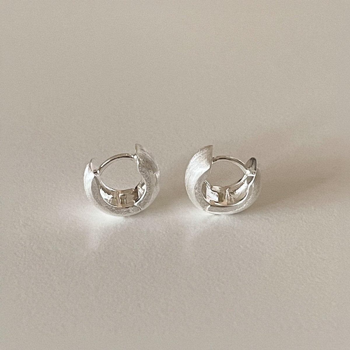 Matte Mini Bold Classic Huggie Earrings