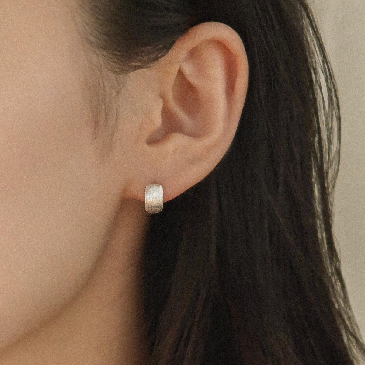 Matte Mini Bold Classic Huggie Earrings