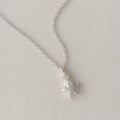 Matte Star Drop Necklace