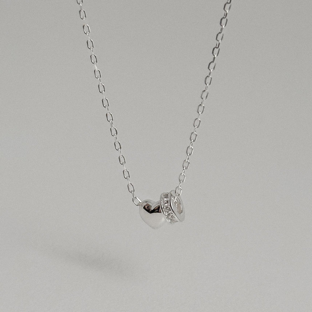 Double Charm Heart Necklace