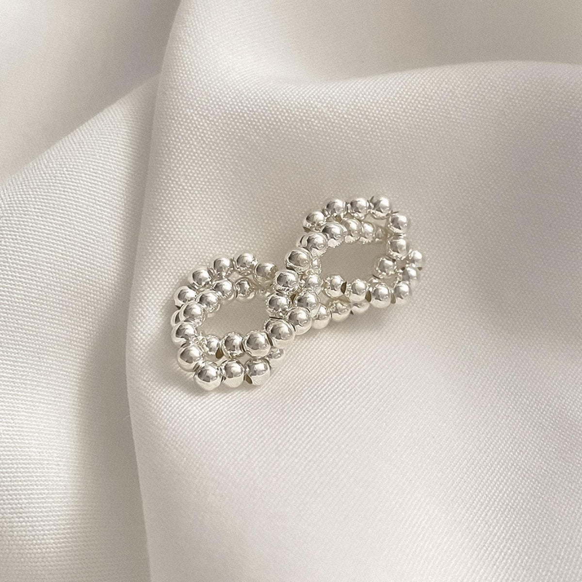 Twisted Double Beaded Ring