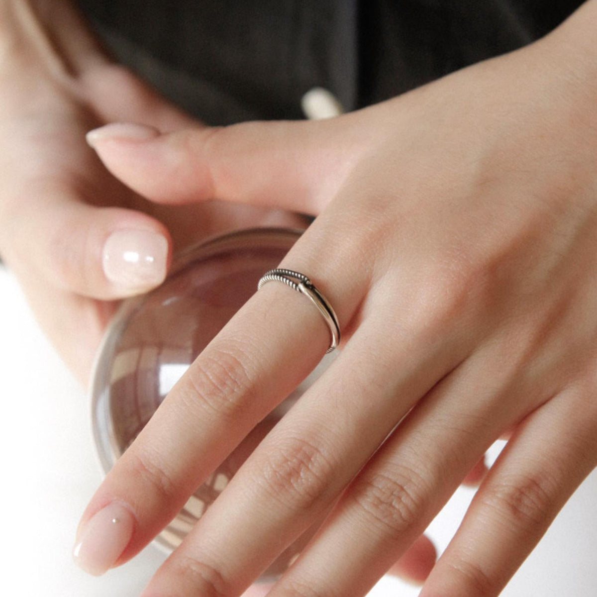 Twist & Smooth Band Ring