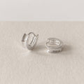 Concave Mini Huggie Earrings