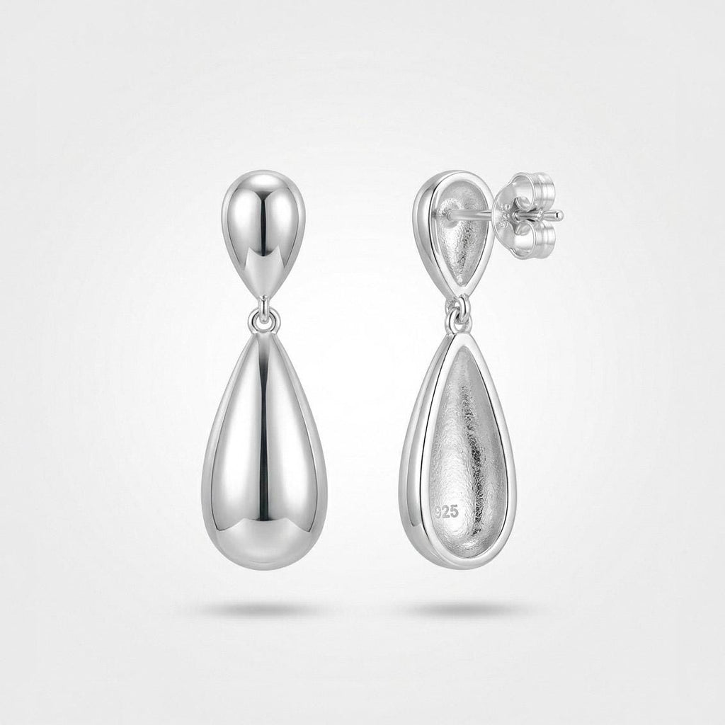Bold Teardrop Drop Earrings
