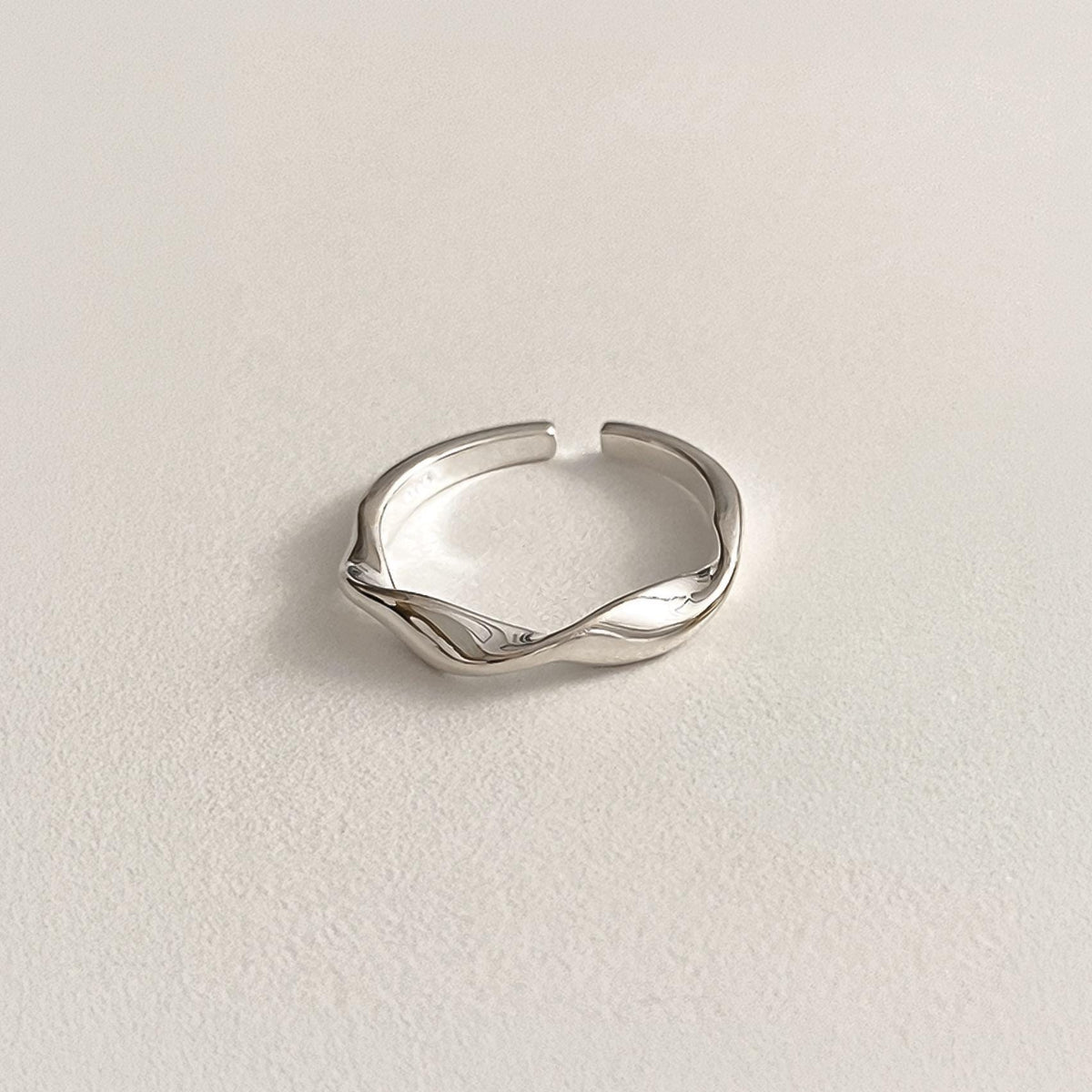 Twisted Open Ring