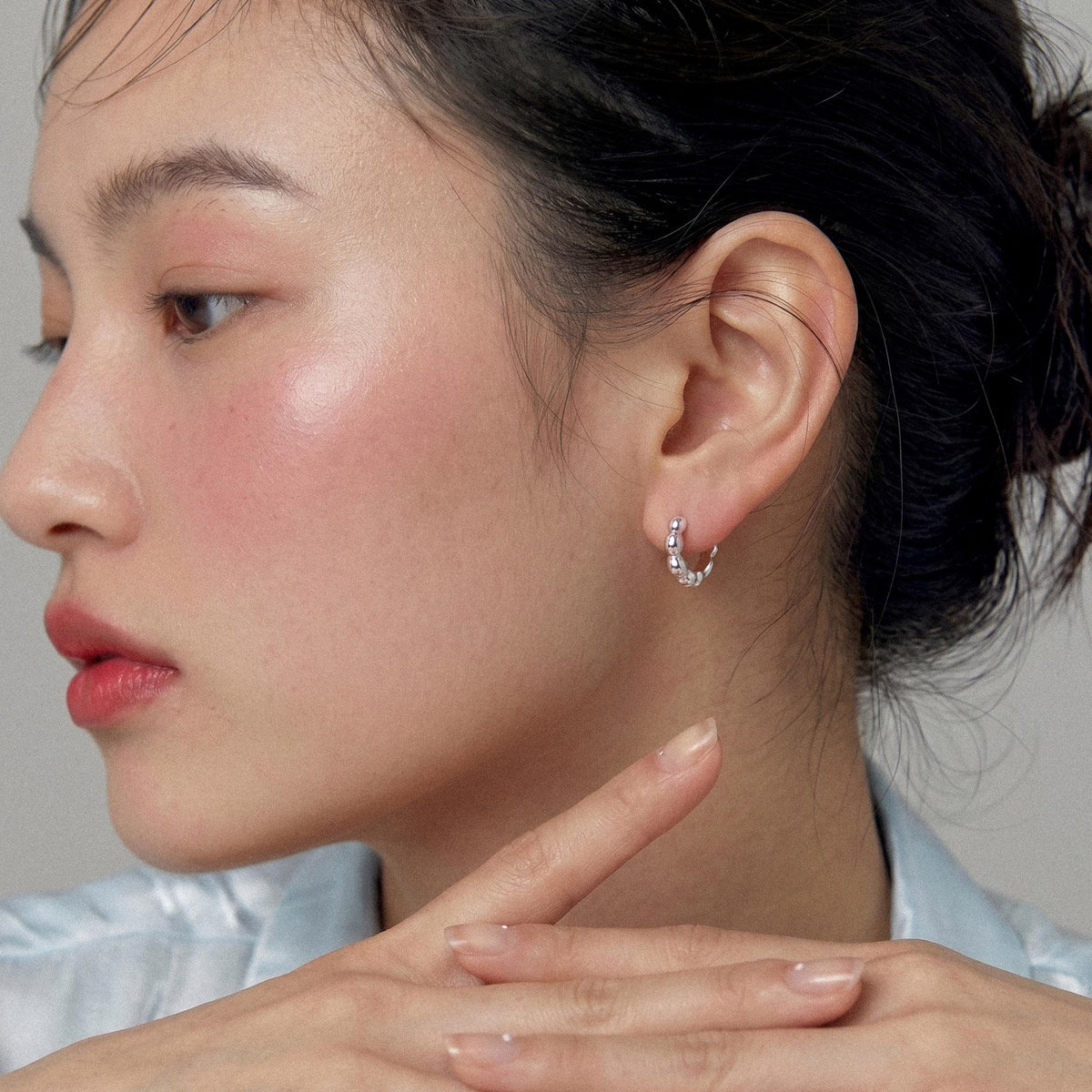 Essential Bubble Huggie Earrings
