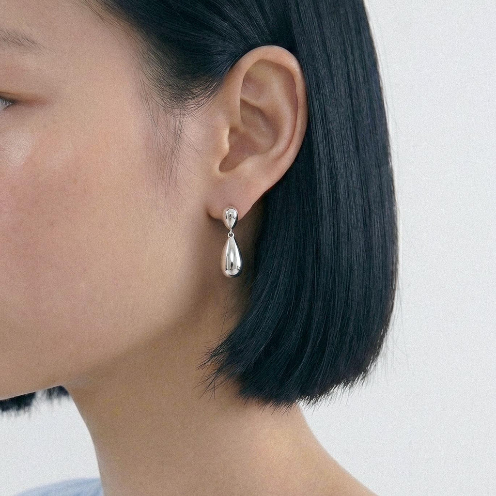 Bold Teardrop Drop Earrings