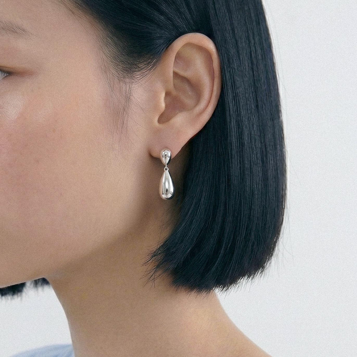 Bold Teardrop Drop Earrings