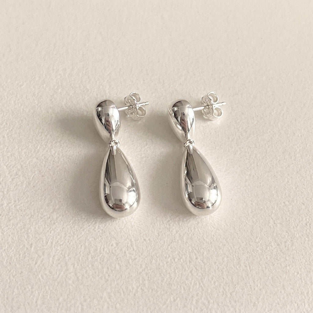 Bold Teardrop Drop Earrings
